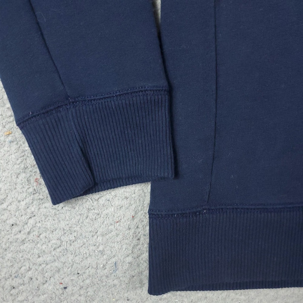 Hollister Sweater Adult Medium Blue Red Casual Pullover Sweatshirt - Picture 4 of 9